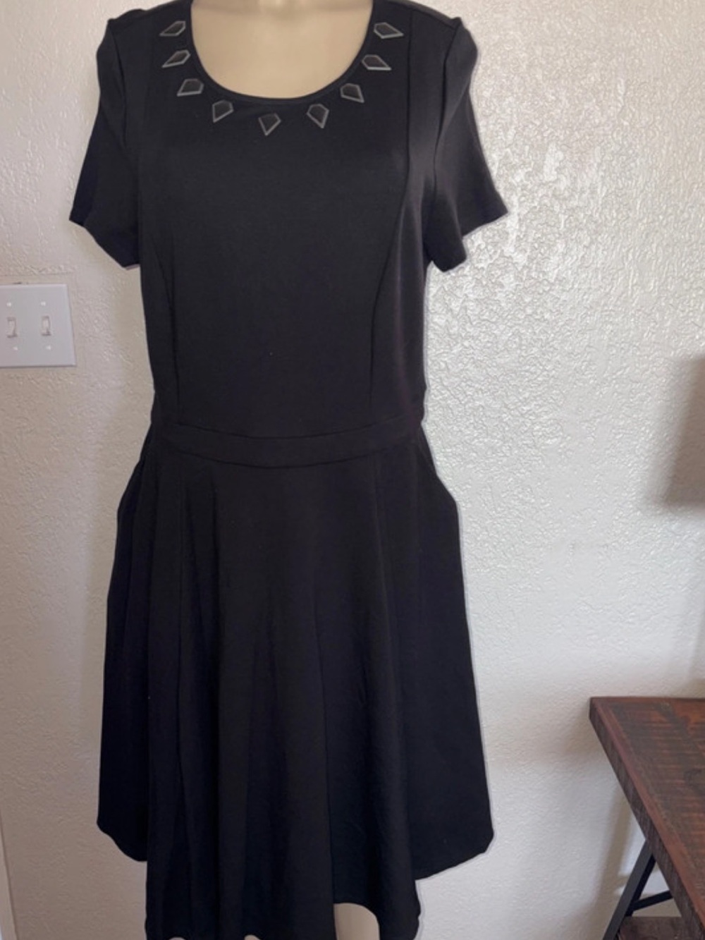 V- #T242 - Torrid Marvel Black Panther Skater Dress -  Size 12